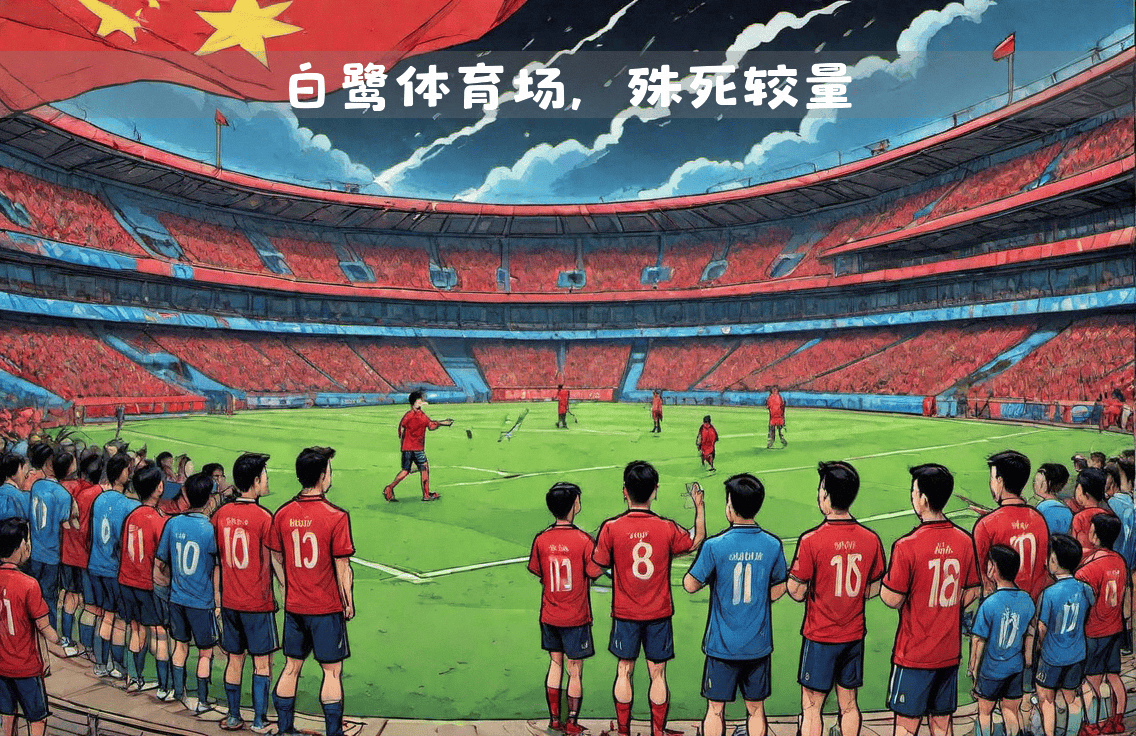 勇敢的球员在亚洲足球锦标赛上拼尽全力 
