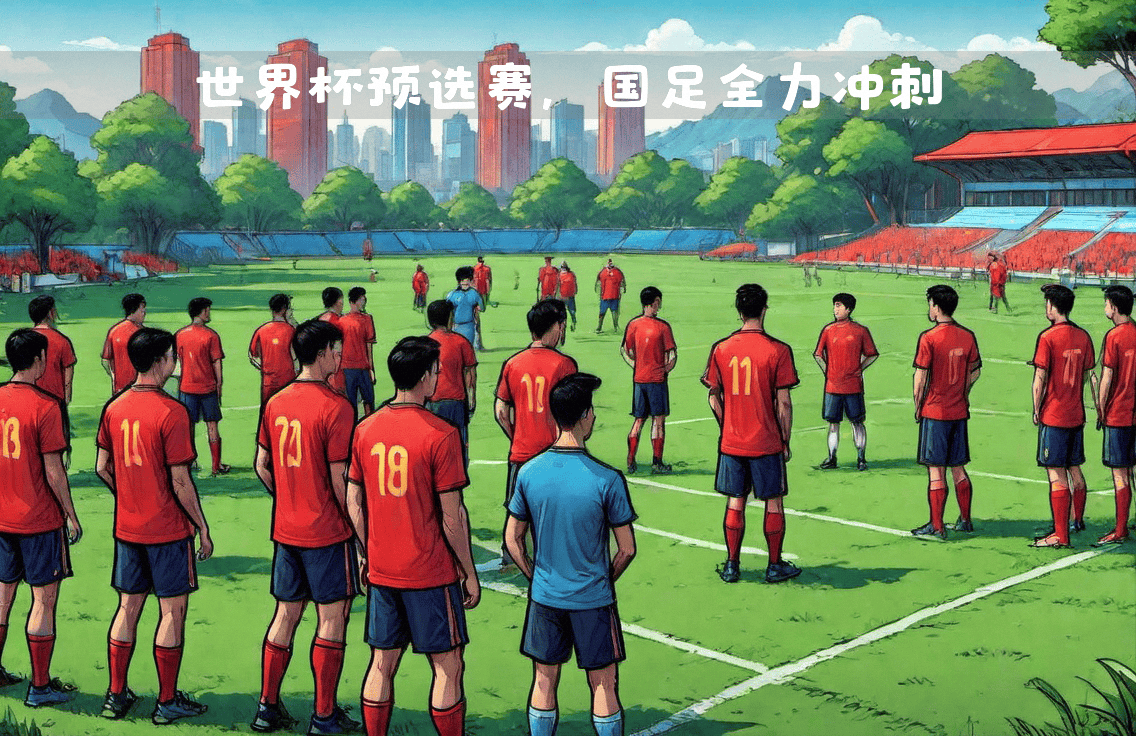 足球赛事一触即发，球员们全力以赴 